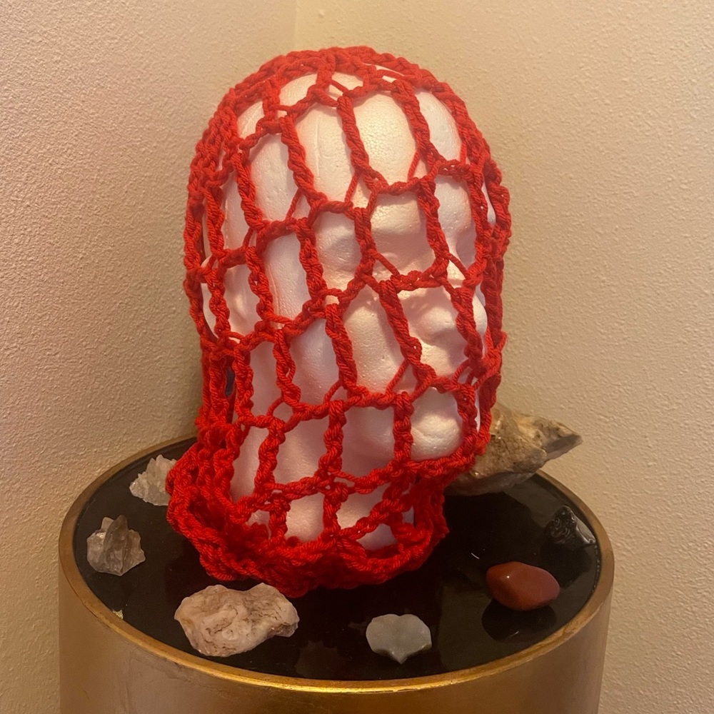 Custom Crochet Chain Mask
